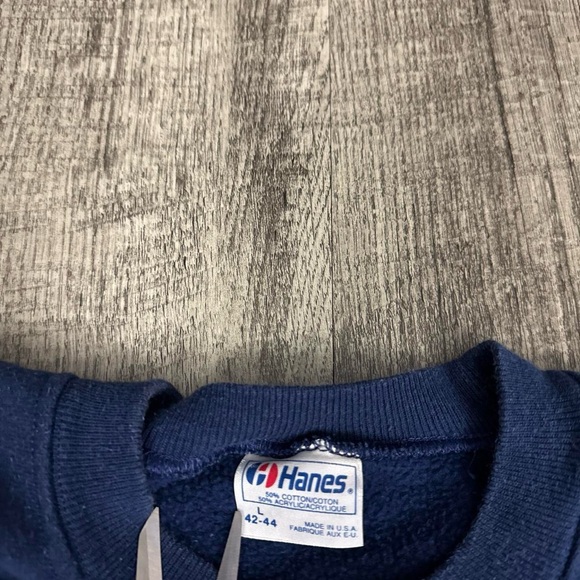 Vintage 80s Sapelo Island Georgia Lighthouse Graphic Sweatshirt - Picture 4 of 8